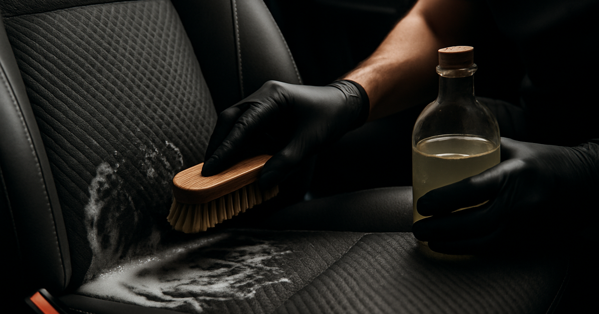 Comment appliquer une recette de grand-mère pour nettoyer siège voiture ?