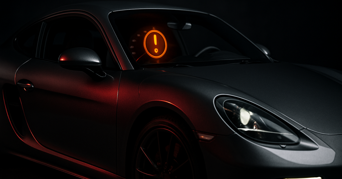 Que signifie vraiment le voyant point d'exclamation orange sur votre tableau de bord ?